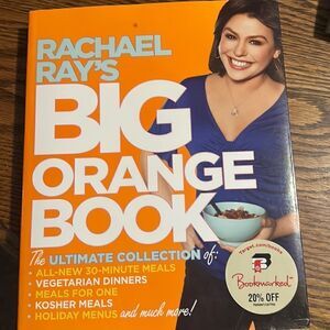 Rachael Rays big orange book of recipes book